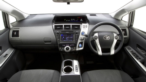Prius v interior